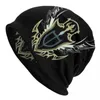 Berretti Final Fantasy XIV Paladin Shield Skullies Berretti Berretti Inverno Caldo Cappello lavorato a maglia Adulto Unisex Gioco di ruolo Videogioco Bonnet Cappelli