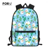 School Bags Drop Alpaca Backpacks For Teenager Girls Children Backpack Kids Book Bag Polyester Mochila Infantil