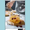 Sk￥lar stor kapacitet ins glasbubbla nudel sallad sk￥l f￶r studenter hush￥ll v￤rmest￤ndig put dessert frukt transparent drop del dh9tr