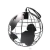 Pendant Lamps Modern Chandeliers Globe Lights Black/White Color For Bar/Restaurant Hollow Ball Ceiling Fixtures Drop Delivery Lighti Dhc2J