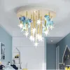 Plafondlampen moderne kinderen lichte led schattig lamp ontwerp slaapkamer voor meisjeskamer babyjongen