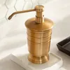 Banyo Aksesuar Set Pirinç Diş Fırçası Tutucu Sabun Dağıtıcı Pompa Şişesi Amerikan Retro Altın Banyo Aksesuarları Ev Dekorasyon Yıkama