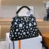 Einkaufstasche 2023 Capsines Handtasche Schulter Hohe Kapazität Damen Echtes Leder Mom Wallet Designer Frauen