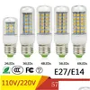 Led Bulbs Smd5730 E27 Gu10 B22 E14 G9 Lamp 7W 12W 15W 18W 20W 220V 110V 360 Angle Smd Bb Corn Light Drop Delivery Lights Lighting Bbs Dhgbq