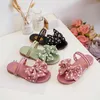 Slipper Girls Slippers Summer Fashion Outerwear Soft Bottom Little Girl Cute Baby Toddler Sandals Anti-Slippery Children's Shoes 0203