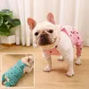 Dog Apparel Carttoon Jumpsuit With Pants XS S M L XL Pet Clothes Spring Autumn Coat For Small Dogs Solid Fashion Overall Clothing