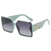 Designer solglasögon klassiska glasögonglasögon utomhus strand solglasögon för man kvinna 5 färg valfri modetrend