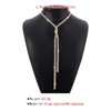 Choker 2023 Luxe vrouw Crystal Rhinestone ketting ketting voor damesmeisjes mode sieraden zilver vergulde lange kettingen