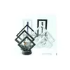 Jewelry Stand Square 3D Album Floating Frame 9 Cm Coin Holder Box Collections Display Show Case Home Table Decorative Accessories Dr Dhucz