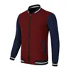 Vestes pour hommes Automne et Hiver Coupe-Vent Décontracté Camping En Plein Air Veste De Sport Uniforme Militaire Pilote Couleur Unie Splice Top 230203