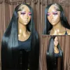 13x6 Transparent Lace Front Human Hair Wigs PrePlucked 4x4 Closure Wig 13x4 Brazilian Remy Straight Frontal For Women