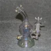 Recycler Glass Bongs Dab Plata