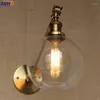 Lámpara de pared Retro Industrial WandLamp Led Light Up Down Luminaria de vidrio en el baño Dormitorio Arandelas Para Parede