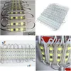 LED Modüller Modları 20pcs 3 SMD 5054 12V Serin beyaz işaret mektupları için daha parlak reklam Mağazası Mağazası Ön Işıklar Damla Teslimat Aydınlatma Hol Dhxi8
