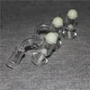 tubi per fumatori 20OD bordo smussato US Grade Weld Terp Slurper Quartz Banger con perle di vetro da 22mm6mm perle di rubino da 10mm pillola per acqua Bong raccogli cenere