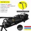 Panniers s Rhinowalk Bicycle Back Seat Saddle Or Stabilizer Rack 5L-13L Waterproof Tail Bag Bracket Bike Accessories 0201