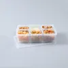 Storage Bottles Kinds Plastic Fresh-Keeping Box With Lid Food Prep Container Sealed Refrigerator Kitchen Reusable Organizer