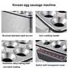 Commercial Hot Dogs Baking Machine Baked Egg Sausage Maker Omelet Breakfast Eggs Roll Maker Omelette Machine