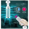 Uv Lights 60W Uvc Germicidal Led Bb 254Nm Sterilizer Lamp Home Hospital Disinfection Light With Remote Timer 30Mins 60Mins Drop Deli Dhote
