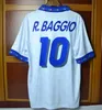 1982イタリーズレトロサッカージャージ1990 1996 1998 2000ホームフットボールTシャツ1994 Maldini Baggio Donadoni Schillaci Totti Del Piero 2006 Pirlo Inzaghi R. Buffon Men