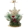 Christmas Decorations Durable Candleholder Ornament Wedding Party Table Decoration Candlestick Props Decorative