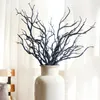 Fleurs décoratives 35CM Artificielle Branche D'arbre Obscurité Sorcière DIY Antler Bandeau Accessoires En Plastique Faux Bifurqué Décoration De Noël