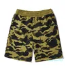 Designer -Mans Shorts Sportwear Red Leopard Dot Camouflage Elastic Pants Sport andningsbara boxare Basketbollssport Pants Beach Short