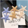 Клипы для волос Barrettes Candy Color Starfish Barrette Harepin Clip Dukbill зубчатые бобби пин