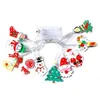 سلاسل LED Snowman Light String Snowns Christmas Tree Socks Decoration USB و Battery Strip Lights إسقاط الإضاءة الإضاءة