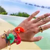 Charm Bilezikler Moda Boho Tassel Kadınlar için Büyüleyici Çok Renkli Kuff Bangles Sarma Takı FemalaCarm