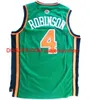 Män ungdomskvinnor Vintage #4 Nate Robinson Mesh Fabric Basketball Jersey Size S-4XL 5XL eller Custom något namn eller nummer Jersey