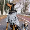 Dog Apparel Large Clothes Reflective Jacket Teddy Doberman Golden Retriever Windbreaker Cotton Padded Small-large Coats