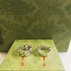 Anello d'amore di moda Modello creativo Resigner retr￲ anelli placcati in argento per donna o uomo