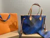 Klassieke draagtas Mode lederen handtassen Vrouwen Hoge capaciteit stippen Composiet Winkelen Schoudertassen met portefeuilles Crossbody tas