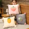 Pillow Sofa Car Seat Chair Living Room Square Cute Girl Waist Support Office Home Decor