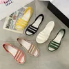 Sandalen Spring Beach Open Teen Sexy Flat Slippers Outerwear Lichtgewicht Casual Fashion Jelly Bag Hiel overdreven vrouwen