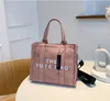 Rote Tragetaschen Geldbörsen Leinwand Designer Taschen Handtasche Schulter Frauen Klassische Geldbörse Weiches PU-Leder Luxushandtaschen Große Kapazität TH231Y