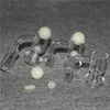 tubi per fumatori 20OD bordo smussato US Grade Weld Terp Slurper Quartz Banger con perle di vetro da 22mm6mm perle di rubino da 10mm pillola per acqua Bong raccogli cenere