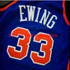 Custom Men Youth women Vintage Patrick Ewing Mitchell Ness 96 97 College Basketball Jersey Size S-4XL 5XL or custom any name or number jersey