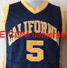 Vintage # 5 Jason Kidd California Golden Berass Basketball Jersey Size S-4XL 5XL Custom Any Name Number Jersey