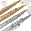 10 -stcs 45 cm gouden kleur roestvrijstalen linkketens in bulk kettingen mode sieraden verstelbare ketens groothandel chokers diy