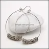 Hoop Huggie Fashion Ear Jewelry Minimalist Big Crystal Charms ￶rh￤ngen f￶r kvinnor H￶gkvalitativ legering Sier Stud med rosa g￥va Drop D Otski