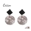 Charm Fashion Women Jewelry Geometry Colorf Acrylic Drop Earring f￶r Rhombic Circar Designer Personliga ￶ronringar Leverans￶rh￤ngen Otcge