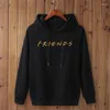 Men's Hoodies 2023 Friends Printing Sweatshirts Harajuku HOODED Sweats Men Clothing MALE Loose Men's Outwear Fall