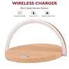 Tischlampen 10W QI Wireless Charging LED-Schreibtischlampe Touch-Schalter Helligkeit einstellbar Augenpflege DC 5V für Studienlesen