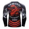 Camicie da esterno Maglietta MMA Maglietta da uomo Rashguard Jiu Jitsu Bjj Maglietta manica lunga Fitness Muay Thai Boxe Sport Maglione Maglia da boxe Mma Rashguard 230203