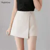 Women's Shorts 2021 Elegant Fashion Sexy Women Summer Stylish High Waist Casual Korean Style Girls A-Line Skirts SHT049 Y2302