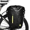 Panniers s Rhinowalk 25L Waterproof MTB Road Bicycle Rack Pannier Cycling Rear Seat Shoulder Bag Bike Accessorie 0201