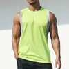 Hommes Débardeurs 2023 Sexy Sans Manches Respirant Lâche Fitness Vêtements Gilet Chemise Vêtements D'entraînement Hommes Élastique Casual Bodybuilding Sportswear