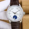 mens watch 39mm automatic mechanical movement watch Business leather couple WristWatch montre Luxe
